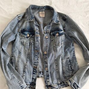 Stradivarius Blue Denim jacket